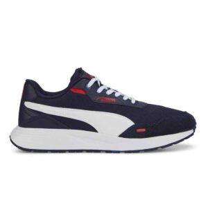 Zapatillas Puma Runtamed en color azul marino, para hombre.